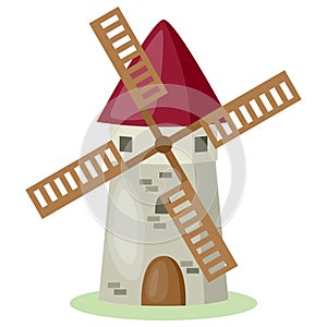 Cartoon Windmill photo