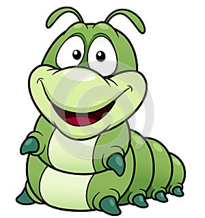 Cartoon worm