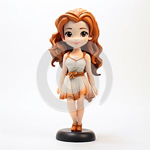 Cartoonish Young Girl Figurine With Anime-inspired Design