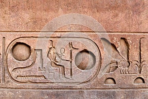 Cartouche of King Ramesses II