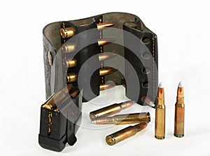 Cartridge of calibre 308 Win - explosive photo
