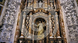 Cartuja Monastery Ceiling in Granada Spain Europe