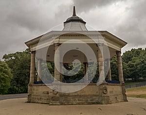 Cartwright Hall Art gallery in Lister Park Bradford city UK