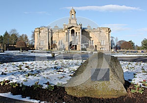 Cartwright Hall Art Gallery at Lister Park in Bradford, England