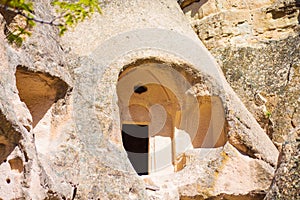 Carved churches GÃ¶reme open air museum Turkey