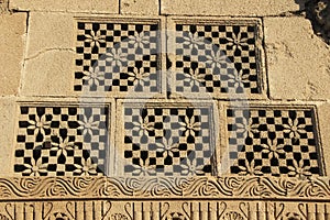 Carved Stone Window Panes