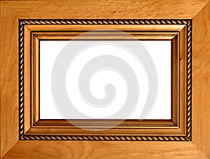 carved wood frame