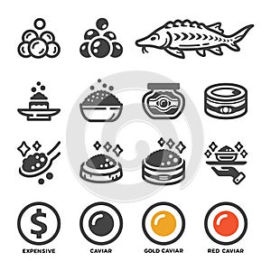 Carviar icon set