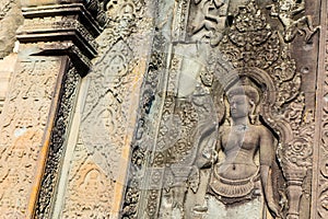 Carving of Apsava at Phnom Bakheng