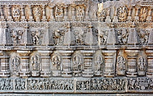 Carving At Keshava Temple,Mysore photo