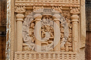 Carving of Kings Life, Sanchi