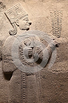 Carving in Museum of Anatolian Civilizations, Ankara photo