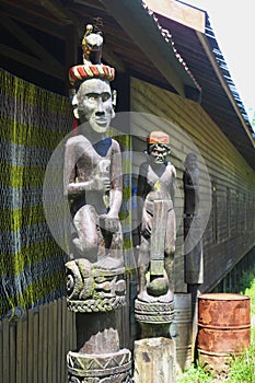 Carving sculpture Dayak Bahau