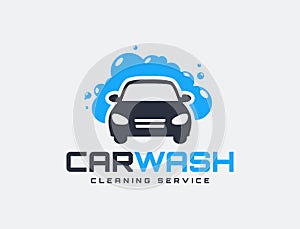 Car wash logo. photo