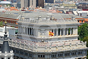 Caryatid Building, Madrid, Spain