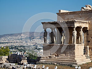 Caryatid Columns at the Parthenon