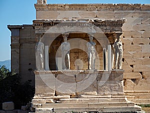 Caryatid Columns at the Parthenon