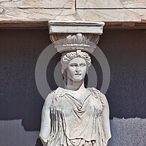 Caryatid detail, Acropolis of Athens