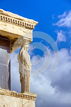 Caryatid of the Erechtheum, Acropolis, Athens