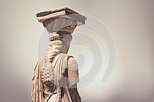 Caryatid statue