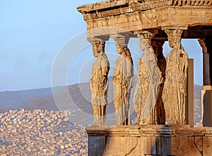 Caryatides, Acropolis of Athens