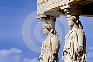 Caryatides at Acropolis, Athens