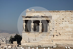 Caryatides, Acropolis of Athens