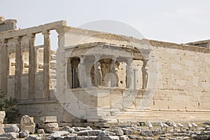 The Caryatids, Acropolis, Athens, Greece