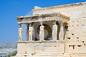 Caryatids at Athens