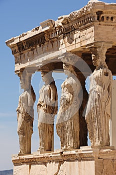 Caryatids at Porch of the Erechtheion, Acropolis