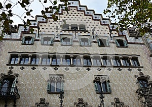 Casa Amatller, landmark in Barcelona, Spain photo