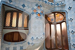 Casa Battlo by Gaudi in Barcelona