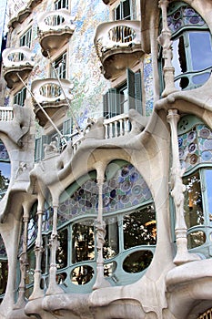 Casa Battlo in L'Eixample, Barcelona