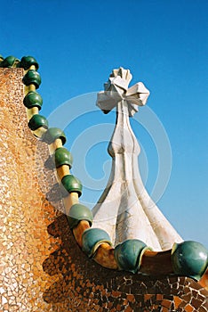 Casa battlo roof