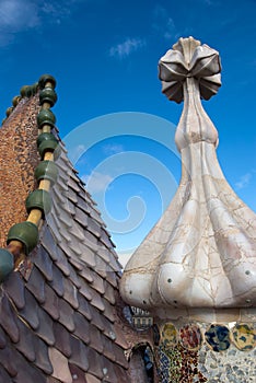 Casa Battlo - roof detail