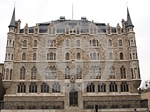 Casa Botines in Leon (Spain)