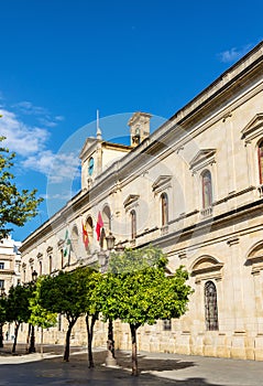 Casa consistorial, the city hall of Sevilla, Spain
