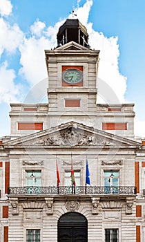 Casa de Correos in Puerta del Sol, Madrid photo