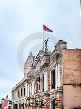 Casa de Correos y Telegrafos , 1897, Ciudad de los Reyes, Historic center of the city, Lima, Peru photo