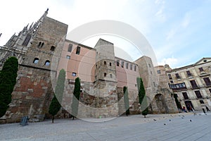 Casa de l'Ardiaca, Barcelona Old City, Spain