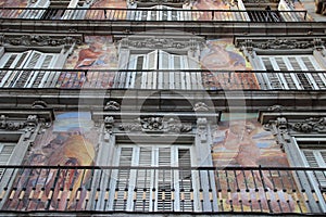 Casa de la PanaderÃÂ­a in Plaza Mayor Madrid, Spain