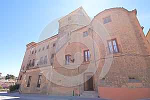 Casa de Las Cadenas house old building Segovia Spain