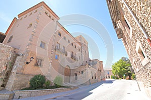 Casa de Las Cadenas house old building Segovia Spain