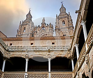 The Casa de las Conchas Salamanca Spain Patio