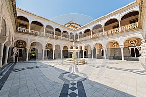 The Casa de Pilatos in Seville, Spain photo