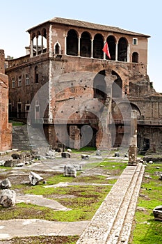 Casa dei cavaliri di Rodi in Fori Imperiali at Rome