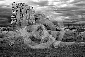 Casa Grande National Monument Infrared monochrome