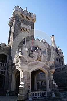 Casa Loma Castle Entrance, Toronto, Canada