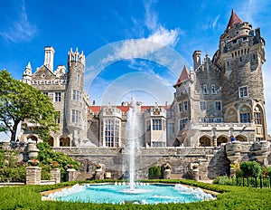 Casa Loma castle in Toronto, Canada