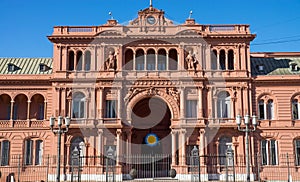 The Casa Rosada in Buenos Aires